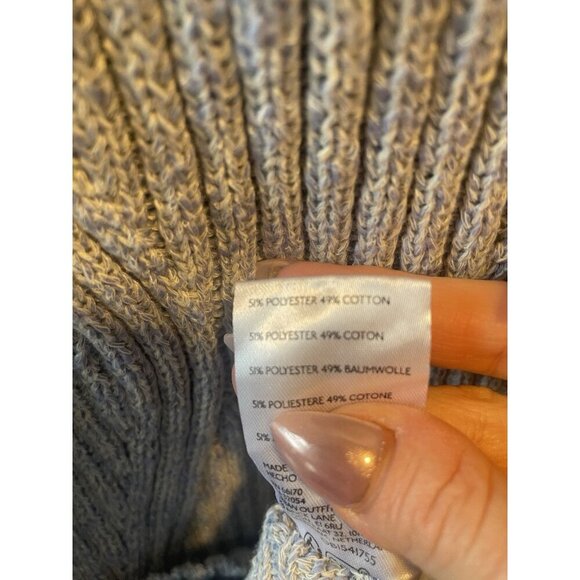 NWT Free People Mont Blanc Mini Sweater Dress Zip Up Collar Cable Knit Small - Picture 10 of 12